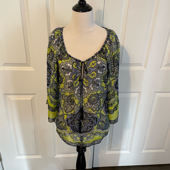 Hale Bob Tops - Hale Bob cabana blouse